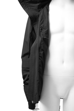 画像をギャラリービューアに読み込む, A.F ARTEFACT "PLEASANT" PARKA-JACKET / SALT SHRINKAGE NYLON (BLACK)