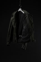 画像をギャラリービューアに読み込む, BACKLASH xx LOOM exclusive The Re-BUILD VINTAGE CUSTOM DOUBLE RIDERS JACKET (ARMY FIELD-A)