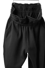 画像をギャラリービューアに読み込む, FACETASM SUPER BIG SWEAT PANTS (BLACK)