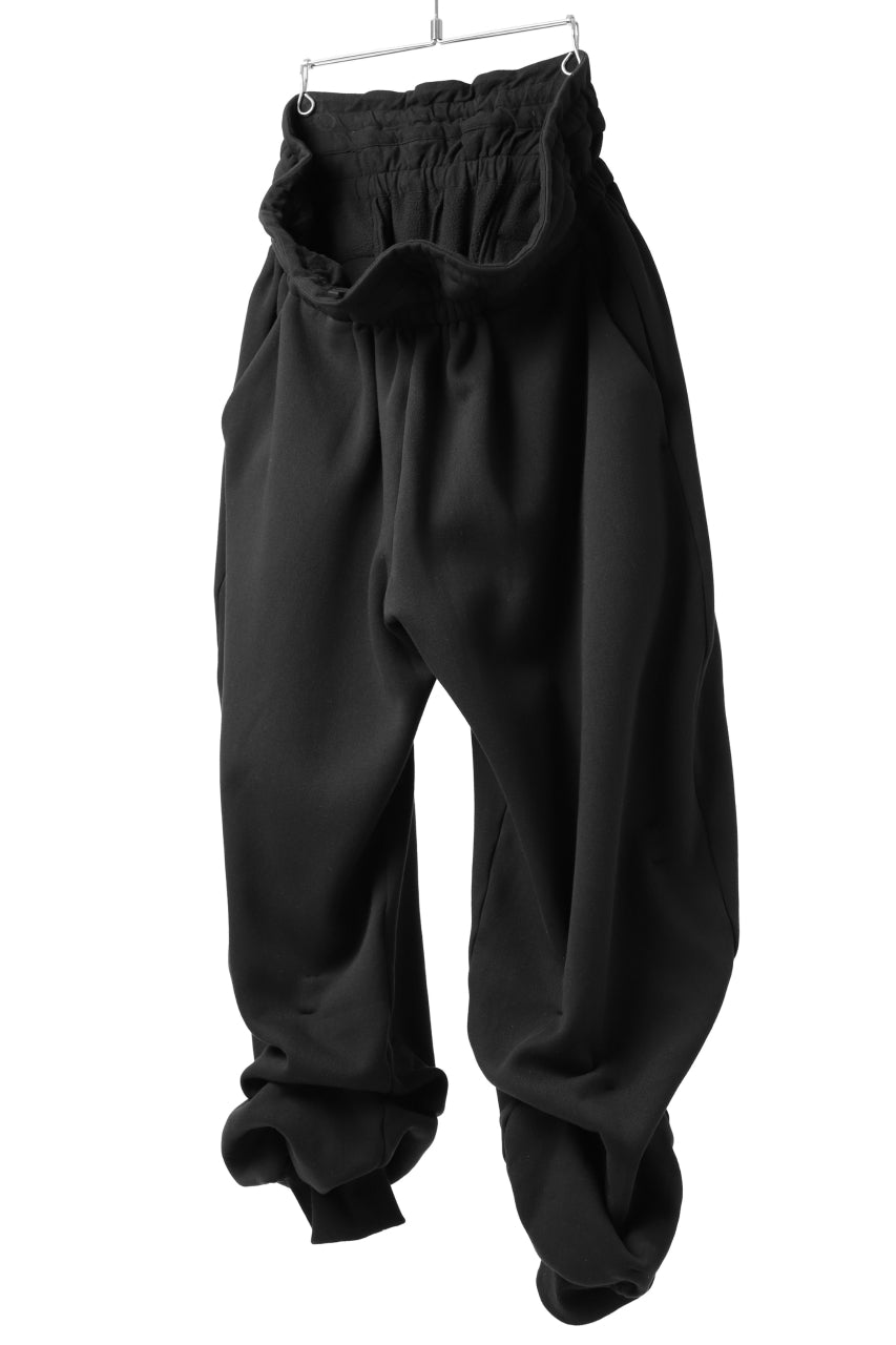 画像をギャラリービューアに読み込む, FACETASM SUPER BIG SWEAT PANTS (BLACK)