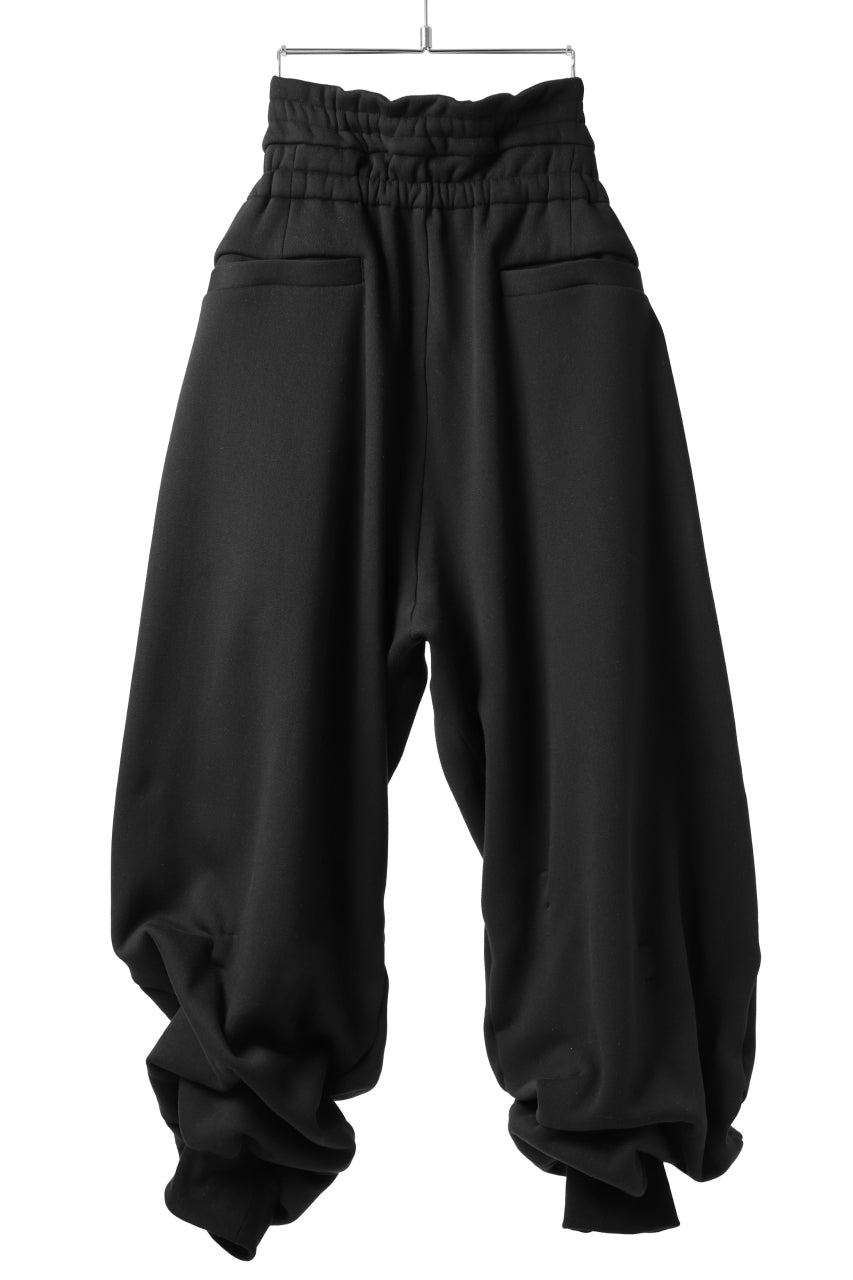 画像をギャラリービューアに読み込む, FACETASM SUPER BIG SWEAT PANTS (BLACK)