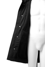 画像をギャラリービューアに読み込む, A.F ARTEFACT "LIGHT-WARMER" MODS COAT / FLEECE BONDING NYLON (BLACK)
