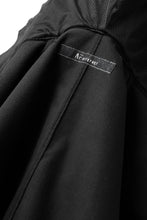 画像をギャラリービューアに読み込む, A.F ARTEFACT "LIGHT-WARMER" MODS COAT / FLEECE BONDING NYLON (BLACK)