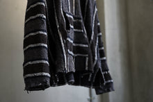 画像をギャラリービューアに読み込む, RESURRECTION HANDMADE distressed rag hoodie (MULTI STRIPE)