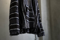 画像をギャラリービューアに読み込む, RESURRECTION HANDMADE distressed rag hoodie (MULTI STRIPE)