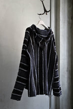 画像をギャラリービューアに読み込む, RESURRECTION HANDMADE distressed rag hoodie (MULTI STRIPE)