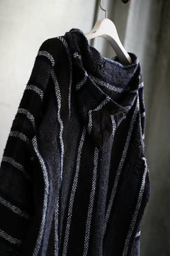 画像をギャラリービューアに読み込む, RESURRECTION HANDMADE distressed rag hoodie (MULTI STRIPE)