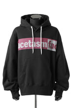 画像をギャラリービューアに読み込む, FACETASM LOGO PRINT NEW SILHOUETTE HOODIE (BLACK)