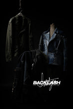 画像をギャラリービューアに読み込む, BACKLASH xx LOOM exclusive The Re-BUILD VINTAGE CUSTOM DOUBLE RIDERS JACKET (ARMY FIELD-B)