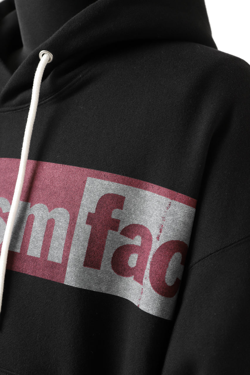 画像をギャラリービューアに読み込む, FACETASM LOGO PRINT NEW SILHOUETTE HOODIE (BLACK)