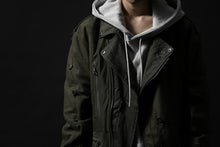 画像をギャラリービューアに読み込む, BACKLASH xx LOOM exclusive The Re-BUILD VINTAGE CUSTOM DOUBLE RIDERS JACKET (ARMY FIELD-B)