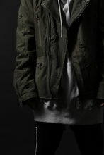画像をギャラリービューアに読み込む, BACKLASH xx LOOM exclusive The Re-BUILD VINTAGE CUSTOM DOUBLE RIDERS JACKET (ARMY FIELD-B)