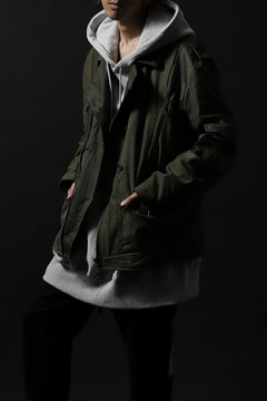 画像をギャラリービューアに読み込む, BACKLASH xx LOOM exclusive The Re-BUILD VINTAGE CUSTOM DOUBLE RIDERS JACKET (ARMY FIELD-B)