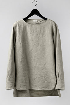 Load image into Gallery viewer, sus-sous shirt officers / L65 C22 S13 cloth washer (ICE GREY)