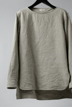 Load image into Gallery viewer, sus-sous shirt officers / L65 C22 S13 cloth washer (ICE GREY)