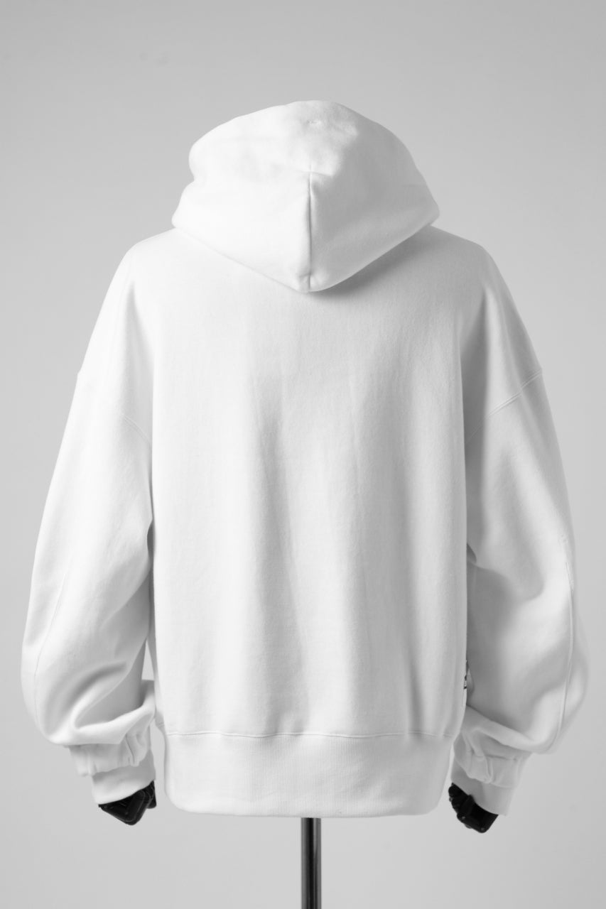 画像をギャラリービューアに読み込む, FACETASM LOGO PRINT NEW SILHOUETTE HOODIE (WHITE)