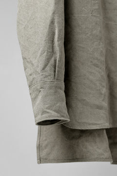 Load image into Gallery viewer, sus-sous shirt officers / L65 C22 S13 cloth washer (ICE GREY)