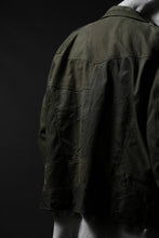 画像をギャラリービューアに読み込む, BACKLASH xx LOOM exclusive The Re-BUILD VINTAGE CUSTOM DOUBLE RIDERS JACKET (ARMY FIELD-B)