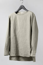 Load image into Gallery viewer, sus-sous shirt officers / L65 C22 S13 cloth washer (ICE GREY)