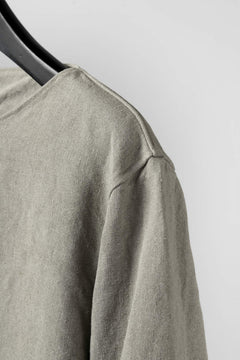 Load image into Gallery viewer, sus-sous shirt officers / L65 C22 S13 cloth washer (ICE GREY)