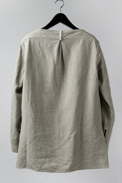 Load image into Gallery viewer, sus-sous shirt officers / L65 C22 S13 cloth washer (ICE GREY)