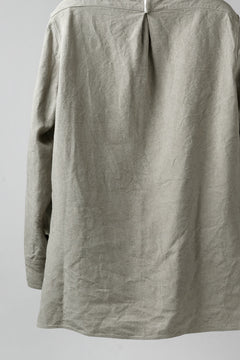 Load image into Gallery viewer, sus-sous shirt officers / L65 C22 S13 cloth washer (ICE GREY)