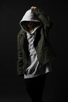 画像をギャラリービューアに読み込む, BACKLASH xx LOOM exclusive The Re-BUILD VINTAGE CUSTOM DOUBLE RIDERS JACKET (ARMY FIELD-B)