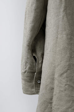 Load image into Gallery viewer, sus-sous shirt officers / L65 C22 S13 cloth washer (ICE GREY)