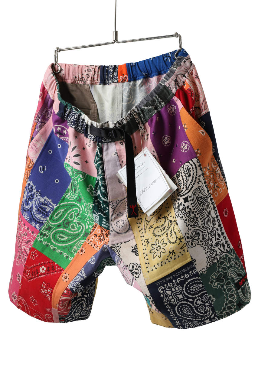 画像をギャラリービューアに読み込む, READYMADE BANDANA EASY SHORTS (MULTI)