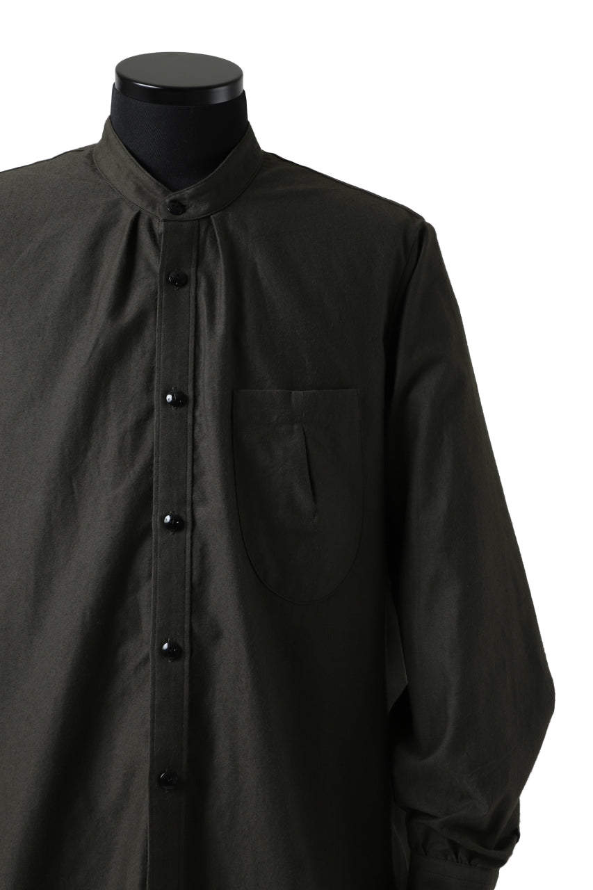 Load image into Gallery viewer, KLASICA SH-038 ATELIER SHIRT / SOFT MICRO MOLESKIN (LOG WOOD)