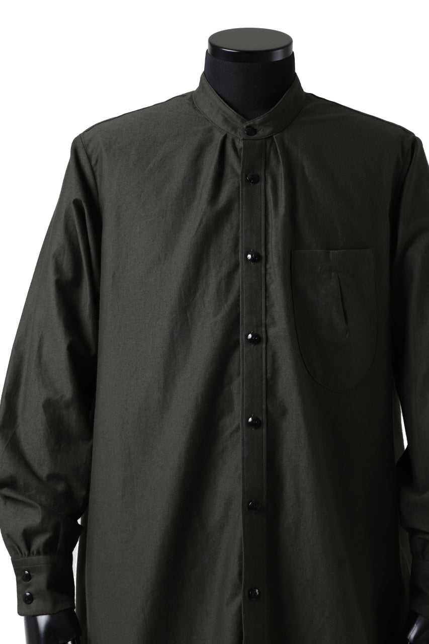 Load image into Gallery viewer, KLASICA SH-038 ATELIER SHIRT / SOFT MICRO MOLESKIN (LOG WOOD)