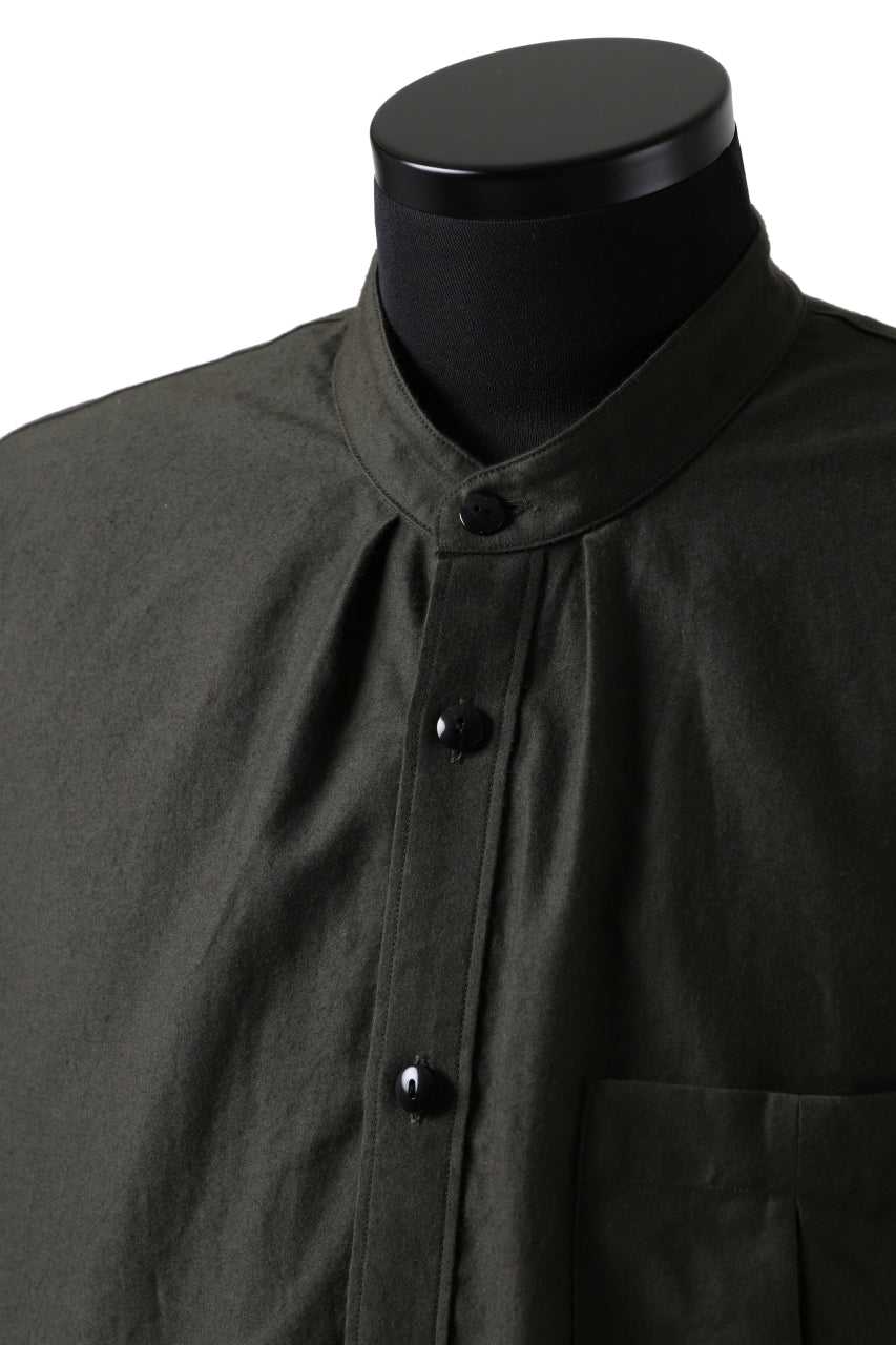 Load image into Gallery viewer, KLASICA SH-038 ATELIER SHIRT / SOFT MICRO MOLESKIN (LOG WOOD)