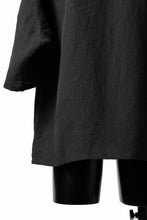 画像をギャラリービューアに読み込む, ISAMU KATAYAMA BACKLASH SOFT LINEN PULLOVER SHIRT (BLACK)