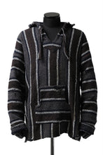 画像をギャラリービューアに読み込む, RESURRECTION HANDMADE distressed rag hoodie (MULTI STRIPE)