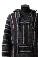 画像をギャラリービューアに読み込む, RESURRECTION HANDMADE distressed rag hoodie (MULTI STRIPE)