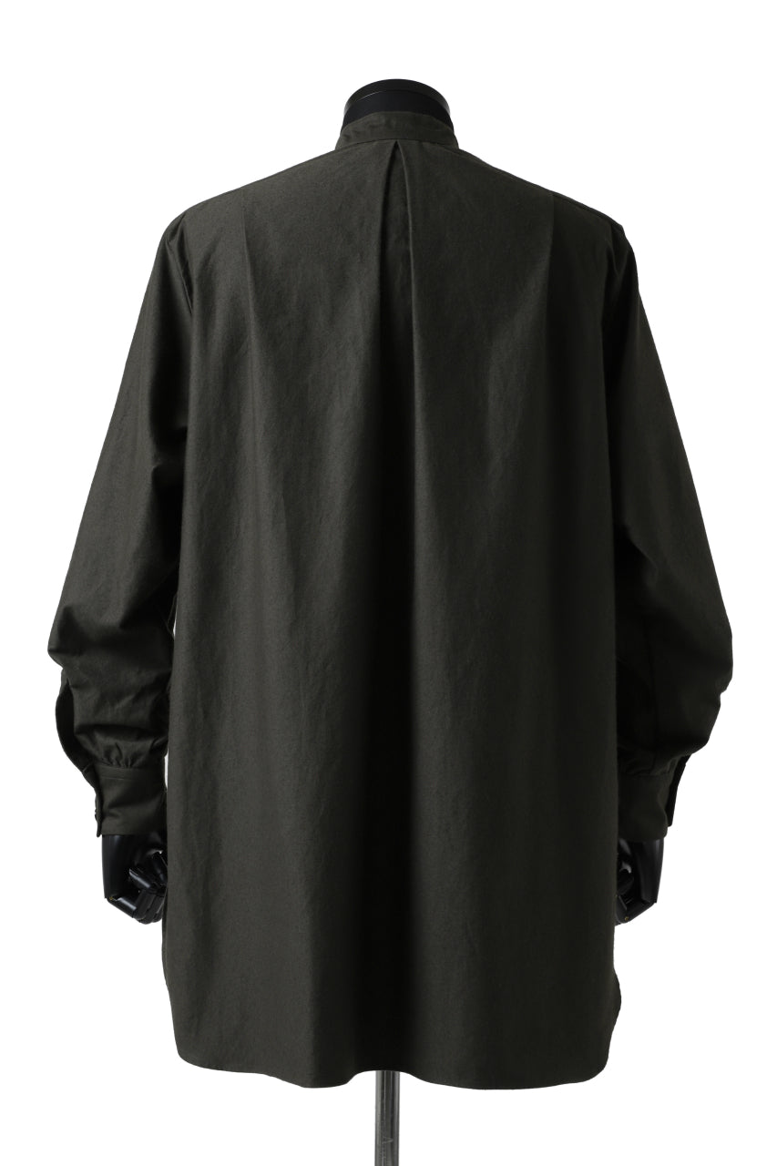 Load image into Gallery viewer, KLASICA SH-038 ATELIER SHIRT / SOFT MICRO MOLESKIN (LOG WOOD)