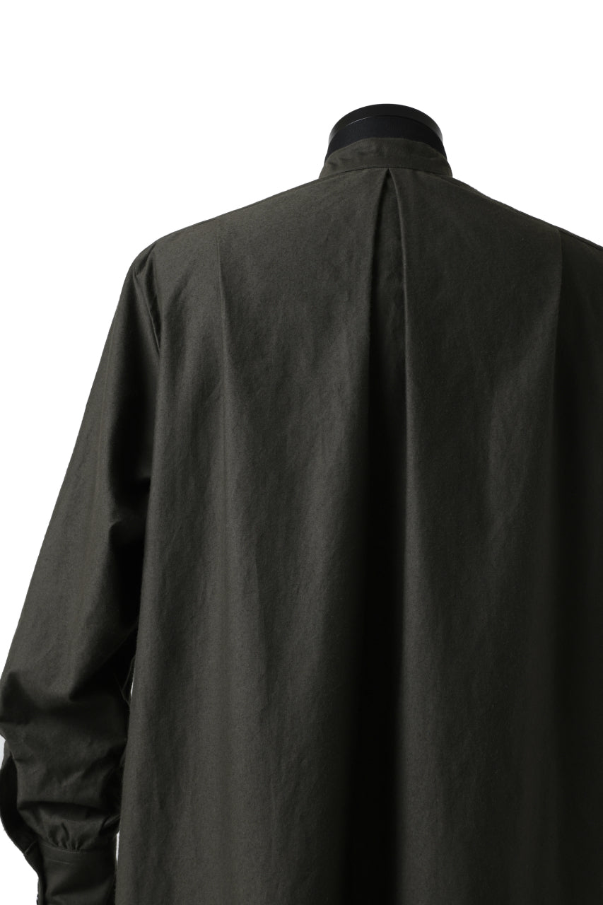 Load image into Gallery viewer, KLASICA SH-038 ATELIER SHIRT / SOFT MICRO MOLESKIN (LOG WOOD)