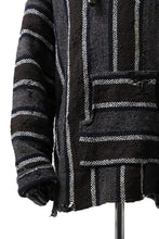 画像をギャラリービューアに読み込む, RESURRECTION HANDMADE distressed rag hoodie (MULTI STRIPE)