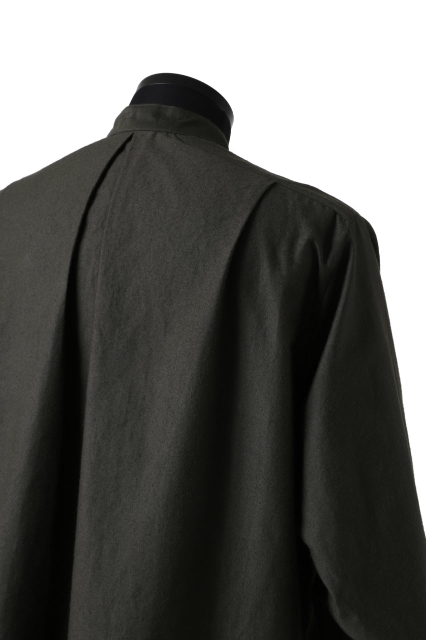Load image into Gallery viewer, KLASICA SH-038 ATELIER SHIRT / SOFT MICRO MOLESKIN (LOG WOOD)