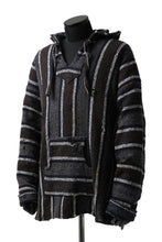 画像をギャラリービューアに読み込む, RESURRECTION HANDMADE distressed rag hoodie (MULTI STRIPE)