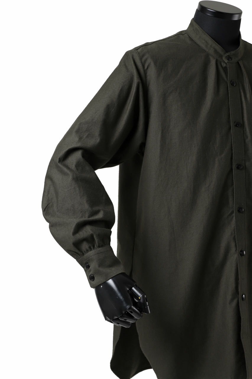 Load image into Gallery viewer, KLASICA SH-038 ATELIER SHIRT / SOFT MICRO MOLESKIN (LOG WOOD)