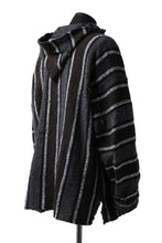 画像をギャラリービューアに読み込む, RESURRECTION HANDMADE distressed rag hoodie (MULTI STRIPE)