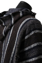 画像をギャラリービューアに読み込む, RESURRECTION HANDMADE distressed rag hoodie (MULTI STRIPE)