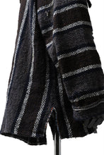 画像をギャラリービューアに読み込む, RESURRECTION HANDMADE distressed rag hoodie (MULTI STRIPE)