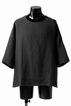 画像をギャラリービューアに読み込む, ISAMU KATAYAMA BACKLASH SOFT LINEN PULLOVER SHIRT (BLACK)