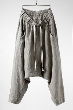 画像をギャラリービューアに読み込む, _vital deep sarouel easy pants / natural linen (LIGHT BEIGE)