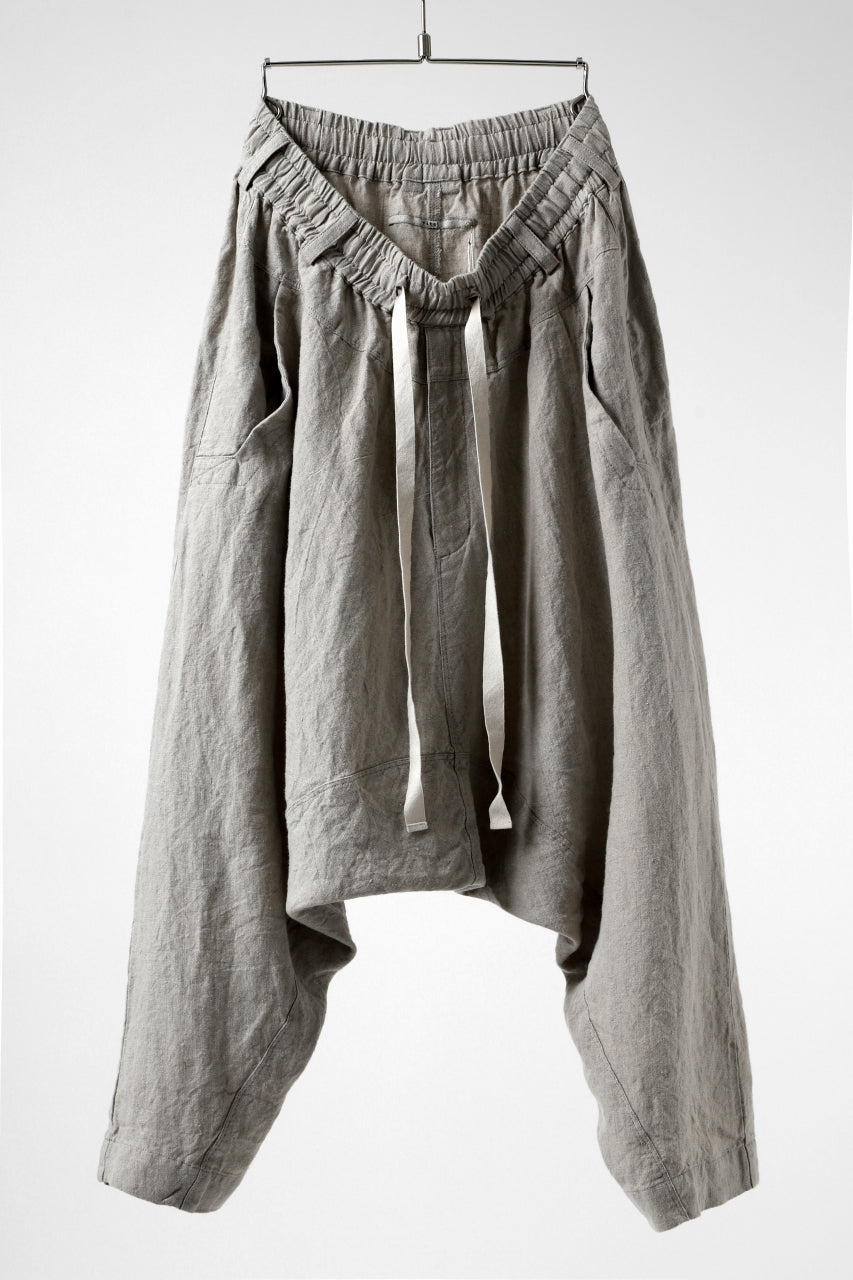 画像をギャラリービューアに読み込む, _vital deep sarouel easy pants / natural linen (LIGHT BEIGE)