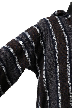 画像をギャラリービューアに読み込む, RESURRECTION HANDMADE distressed rag hoodie (MULTI STRIPE)