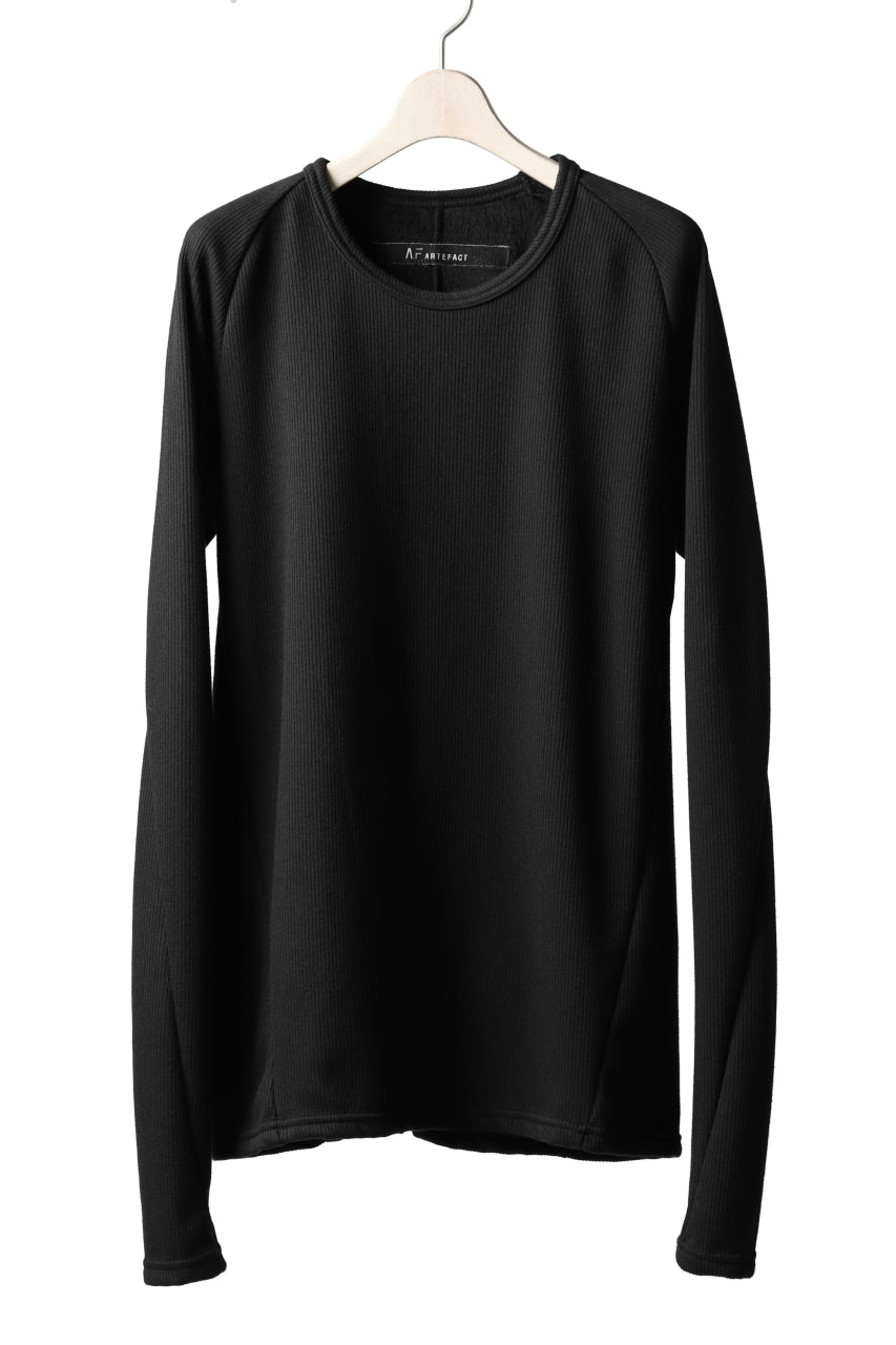 画像をギャラリービューアに読み込む, A.F ARTEFACT exclusive RAGLAN PULL OVER TOPS / THERMOLITE® CORE (BLACK)