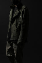 画像をギャラリービューアに読み込む, BACKLASH xx LOOM exclusive The Re-BUILD VINTAGE CUSTOM DOUBLE RIDERS JACKET (ARMY FIELD-A)